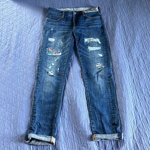 Anthropologie Patchwork Jeans